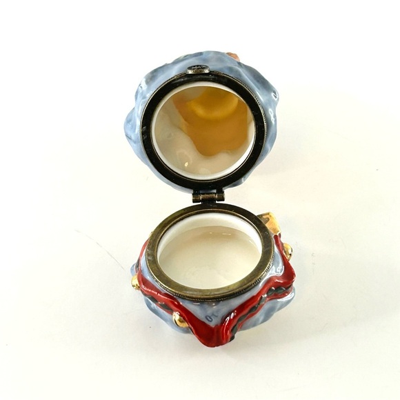 Vintage Boyds Bears Le Bearmoge Trinket Box Ceramic - Picture 4 of 9